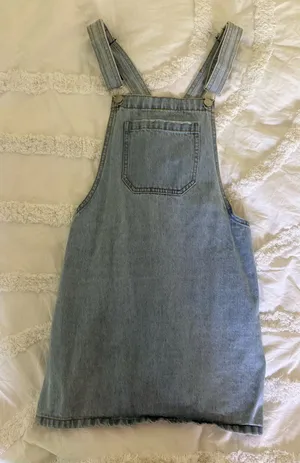 Overall Jean Forever 21 Dress thumbnail 1