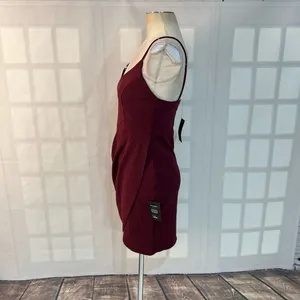 Lulu’s NWT Forever Your Girl Plum Purple Bodycon Dress Size medium thumbnail 8