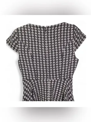 Anthropologie Maeve Women’s Jacquard Geometric Fit and Flare Short Size 6 thumbnail 13