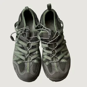 Chaco Fern Women 7 Green Brown Vibram Hiking Hybrid Water Shoes J104356 thumbnail 2