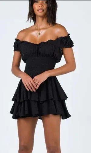 Princess Polly Romper The Love Galore Black thumbnail 1