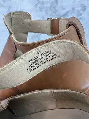 *Free People Brady Buckle Shoe Boot Womens Size 41 Cognac Brown Leather Buckle thumbnail 10
