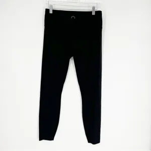 Varley Hughes Mid Rise Activewear Leggings Women's Size M Black Pilates Princess thumbnail 3