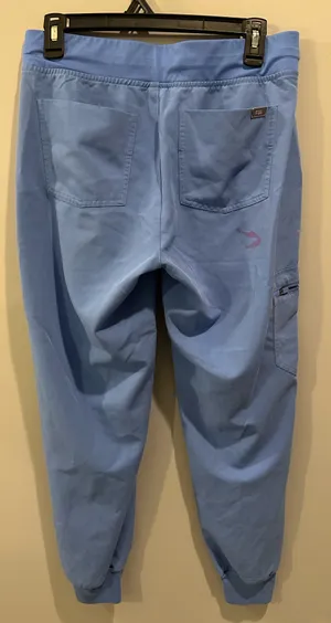FIGS Zamora Jogger Scrub Pants Ceil Blue thumbnail 6