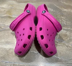 Classic Comfort Pink Crocs Women’s 9 thumbnail 3