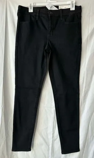 American Eagle Next Level Stretch Jegging in Onyx Black Size 10 Standard thumbnail 1