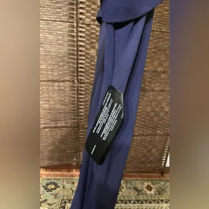 New JS Collections Leona Bow Sleeveless Gown – Midnight Blue – Size 14 thumbnail 6