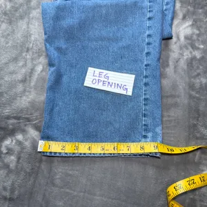 Old Navy Blue Jeans Womens 12‎ Blue Vintage Carpenter Straight High Rise Baggy thumbnail 9