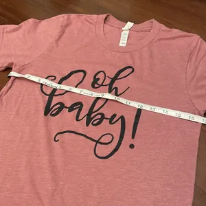 Oh Baby! Pregnancy Announcement T-shirt thumbnail 4