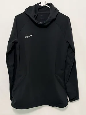 Nike Women's Dri-FIT Academy Hoodie size Large black thumbnail 3