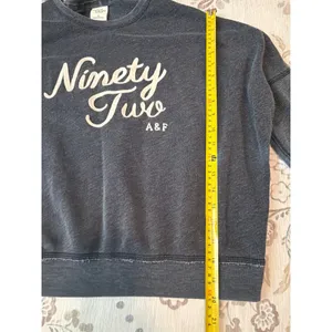 Abercrombie & Fitch "Ninety Two" Sweatshirt Crewneck Womens Size XS Embroidered thumbnail 2