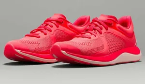 $138 Lululemon Chargefeel Low Womens Workout Shoe Flare / Pink Mist size 9 thumbnail 1