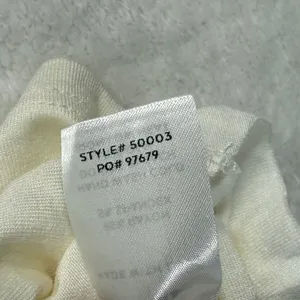 Lulus Womens V-Neck Crop Top Cream Ivory Sleeveless Stretch Knit Small 50003 NWT thumbnail 6