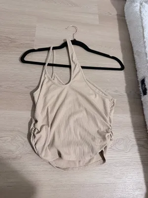 Brown tank top thumbnail 3