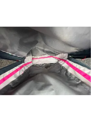 Jansport Grey And Pink Seahorse Print School Travel Laptop Book Bag Backpack thumbnail 8