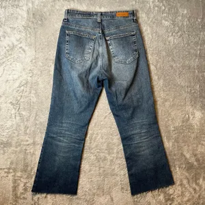 AG Adriano‎ Goldschmied Alexxis Boot Cut High Rise Vintage Fit Jeans Raw Hem 25 thumbnail 2