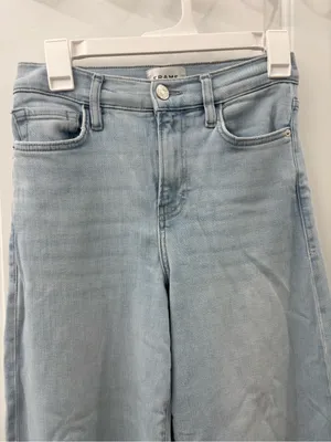 FRAME Le palazzo crop jean wide leg thumbnail 2