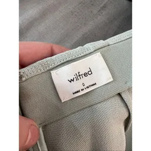 Aritzia Wilfred Cool Ice Mint Aperature Sleeveless Tie-Back Mini Dress Size 0 thumbnail 11
