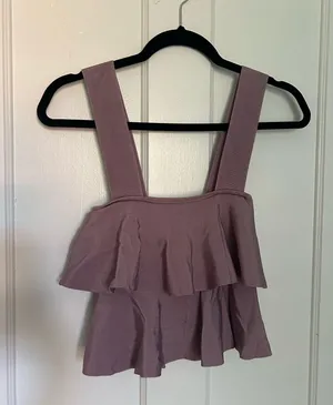 Zara Purple Tank Top thumbnail 1