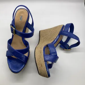 UGG PATENT LEATHER JACKILYN STRAPPY‎ SANDALS thumbnail 1