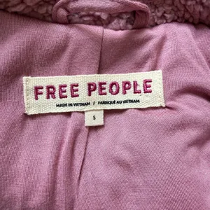 Free People Joplin Faux Fur Slouchy Jacket Contrast Detail Luxe Outerwear Sz S thumbnail 3