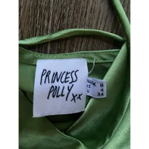 Princess Polly Green Silky Dress Size 4 thumbnail 2