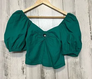 Green blouse Green thumbnail 1
