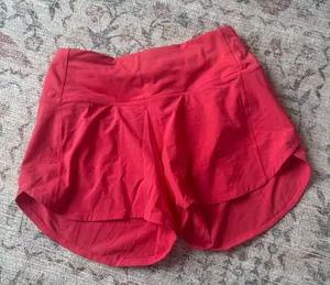 Lululemon Speed Up Shorts Pink 4”  thumbnail 1