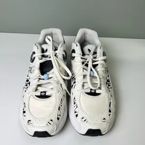 Adidas Astir Butterfly Athletic Sneakers Black White 9.5 thumbnail 6