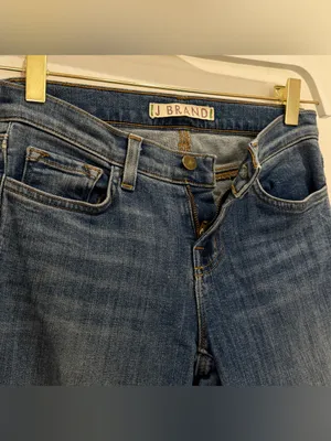 Vintage J Brand Low Rise Flare Jeans 24 Icicle Blue Y2K Minimal Retro 2000s thumbnail 7