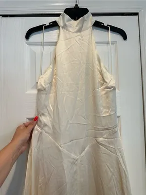 Reformation Katelyn Silk Dress thumbnail 5