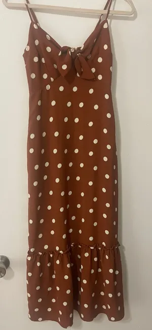 Polka Dot Dress Multi Size XS thumbnail 1