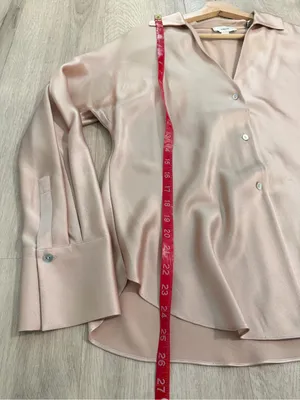 Vince Silk Bias Long Sleeve Blouse thumbnail 7