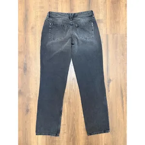 We The Free People Free‎ People Straight Leg Jeans Faded Black Western Yoke 28 thumbnail 7