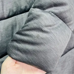 Uniqlo Gray Puffer Hooded Jacket thumbnail 5