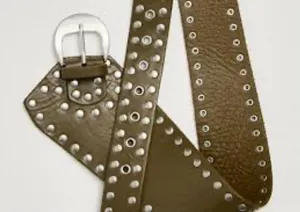 Free People Jagger Hip Belt- Olive thumbnail 1