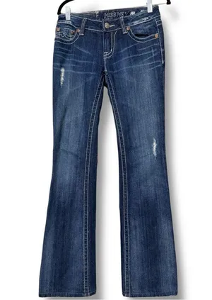 Miss Me denim jeans women's 27 Irene boot cut santa cruz color style JPD1001-12 thumbnail 14