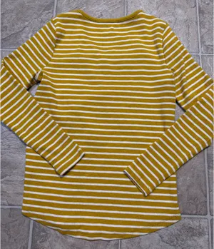Duluth Trading Co Women’s Maker’s Studio Cotton Ribbed Slub Henley thumbnail 5