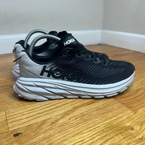Hoka One One Rincon 3 Black/White 1119396 BWHT Size 8.5W B/7M No box thumbnail 6