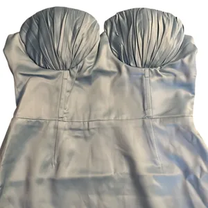 naked wardrobe Clam Shell Sweetheart Sleeveless Dress - Icy Blue Size S thumbnail 3
