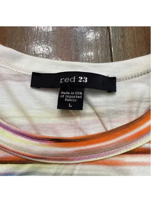 Red 23 Striped Tank Top Women's Large thumbnail 6