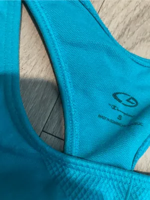Champion Turquoise Racerback Sports Bra thumbnail 2
