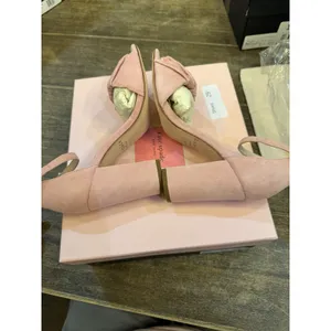 Kate Spade Mona Women's Size 6.5 Rococo‎ Pink Leather Ankle Strap Heels X7-1649 thumbnail 6