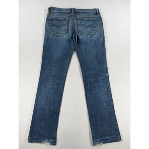 Vintage Diesel Liv Slim Low Rise Stretch Jeans Medium Wash Blue Denim W31 L34 thumbnail 2