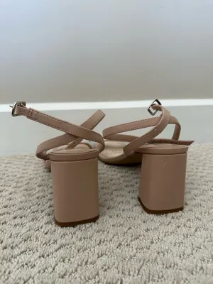 Steve Madden Nude Luxe Strappy Heels thumbnail 5