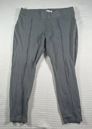 Old Navy Stevie High Rise Pants Women’s XL Stretch Slim Ankle Gray thumbnail 1
