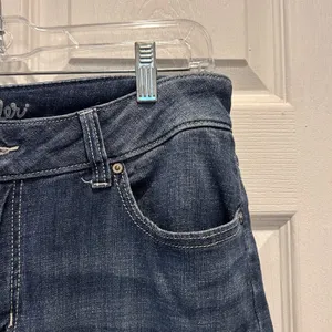 VTG Wrangler Women's Jeans Size 13/14 Blue Denim 34X33 Bootcut Cotton Blend‎ thumbnail 6