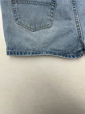 Polo Jean Ralph Lauren Women’s Vintage Distressed Hem Denim Mom Shorts Size 8 thumbnail 8