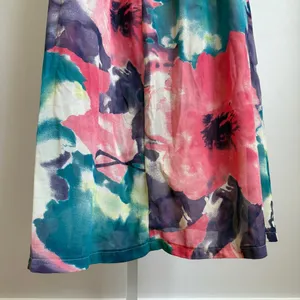 Reverse‎ Boho Beachy Ethereal Glitter Tropical Floral Sequin Maxi Dress M thumbnail 8