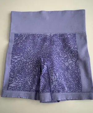 Lululemon sculpt purple biker yoga running shorts thumbnail 1